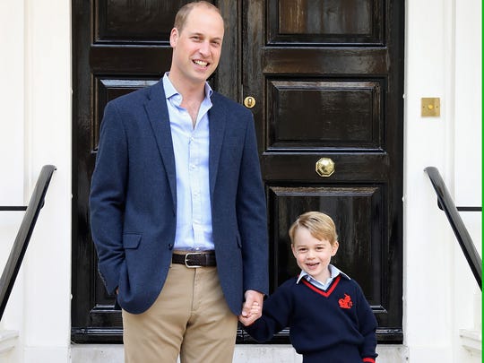   worried me? Prince George seemed ready for anything. 