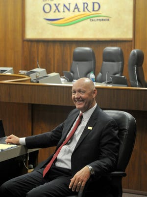 Oxnard city manager Greg Nyhoff pictured in 2014.