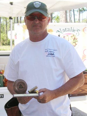 Ray Rooks, top score in Blackwater Creek Sporting Clay Shoot.