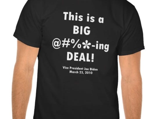 Biden swag: Buy VP's 'mildly worn' shirt for $142K