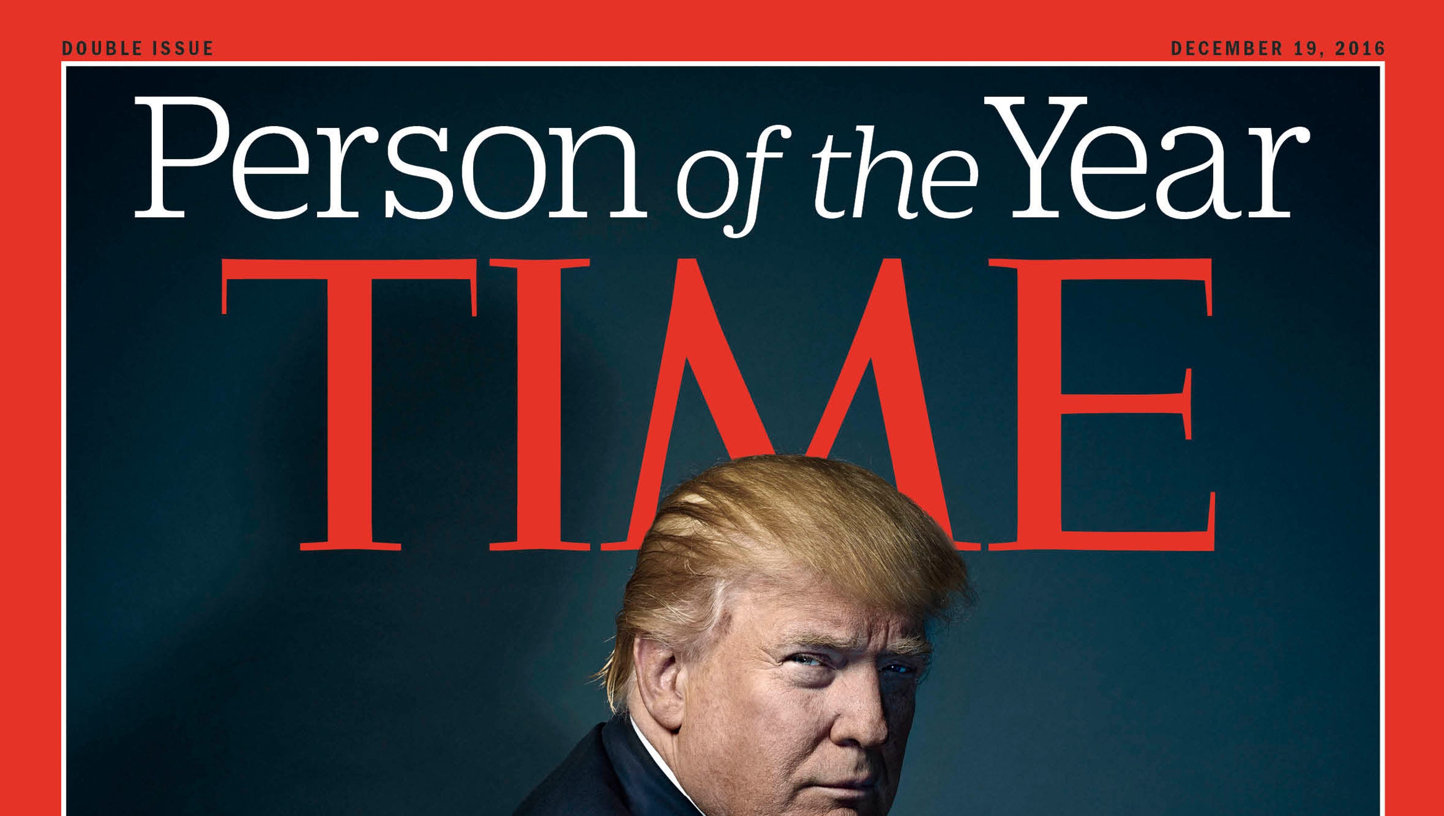 'Time' magazine's Person of the Year covers