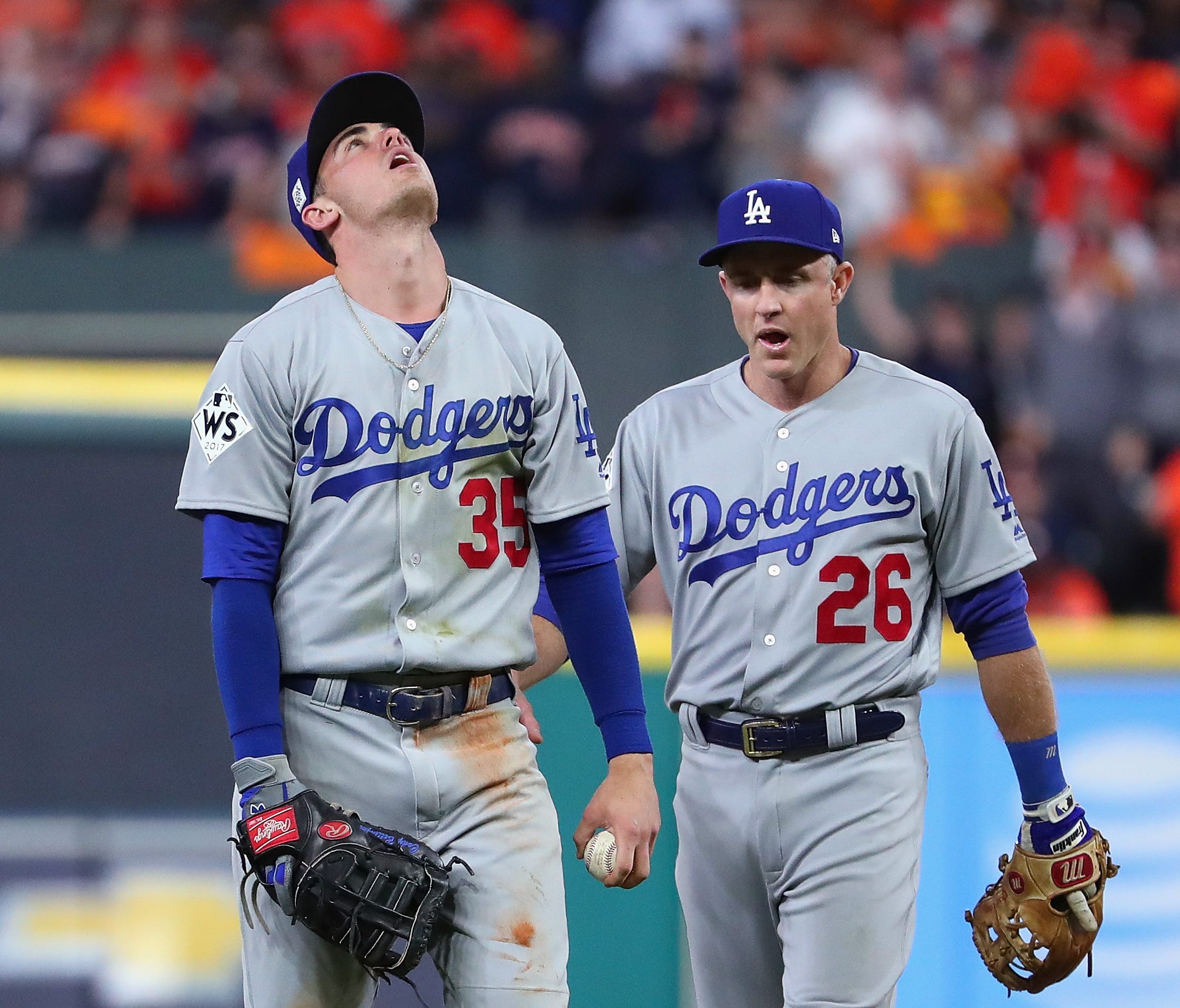 Cody Bellinger is hitless in the World Series, and struck out four times in Game 3.