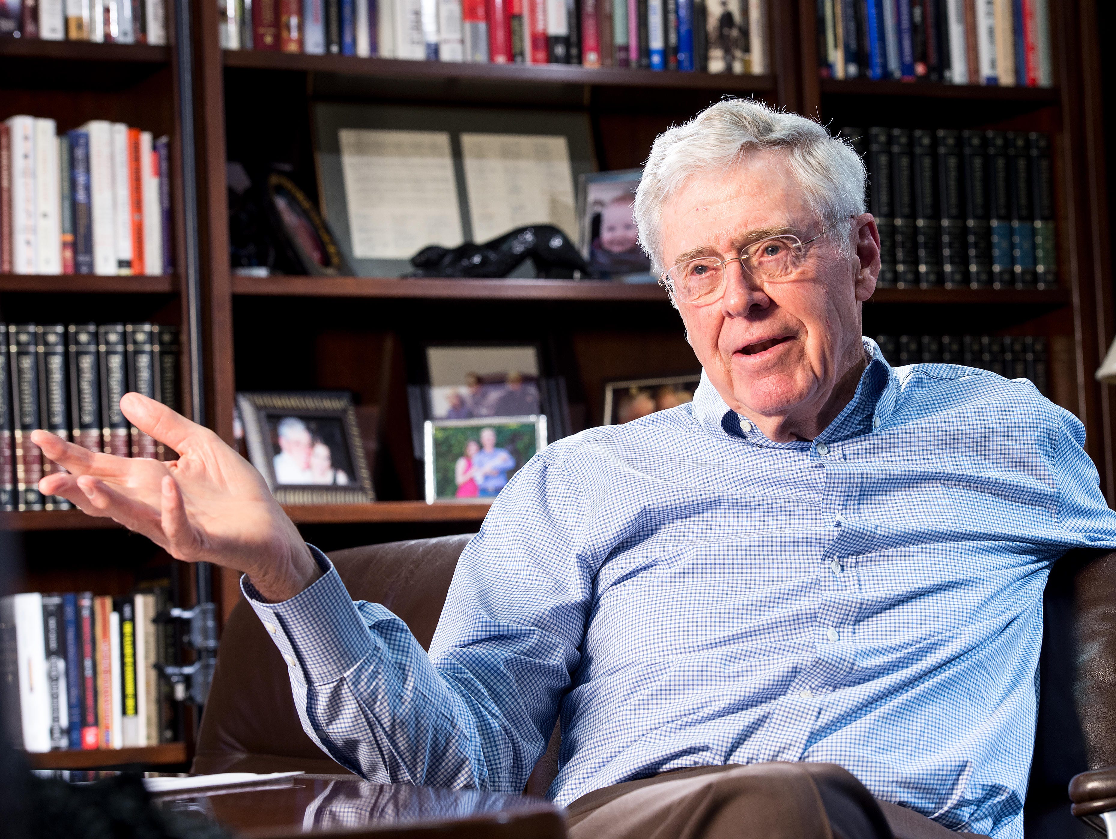 Charles Koch is chairman and CEO of Koch Industries.