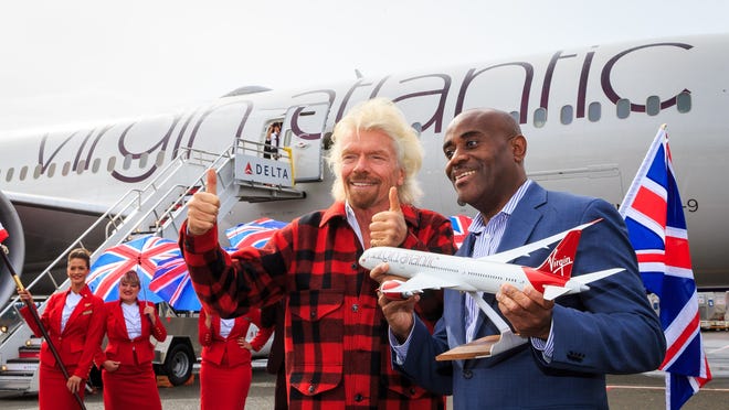 636263016707139071-Virgin-Atlantic-Sir-Richard-Branson-Lance-Lyttle-SeaTac-3 Virgin Atlantic's Richard Branson bashes Alaska Airlines at Seattle ... - USA TODAY | Computer Repair, Networking, and IT Support in Seattle, WA