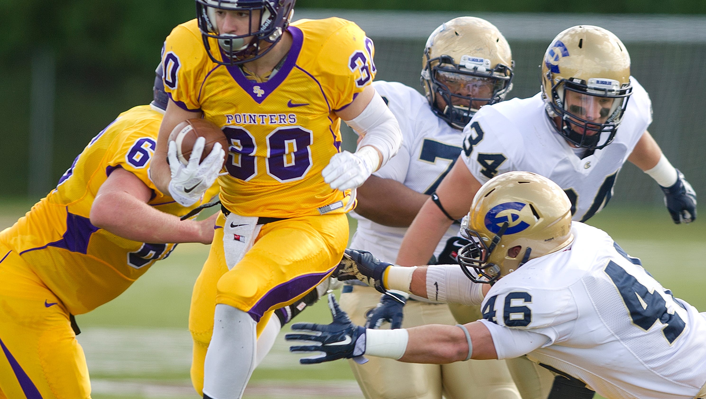 Football UWStevens Point 38, UWEau Claire 28, Saturday, Oct. 3