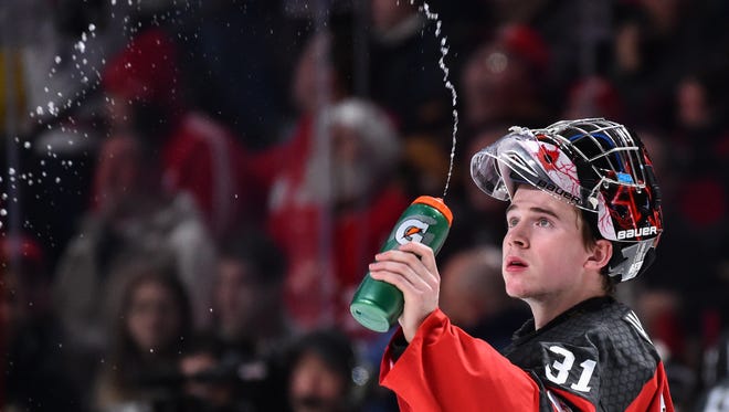 Carter Hart figures to play a big role for Team Canada in next month's World Junior Championship.