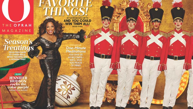 Oprah reveals her Favorite Things 2015 in the December issue of 'O, The Oprah Magazine.'
