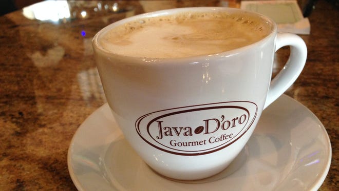 A cappuccino from Java House in Fort Myers.