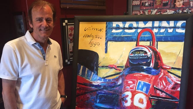 Arie Luyendyk collects artwork, and for a time he sold it, too.