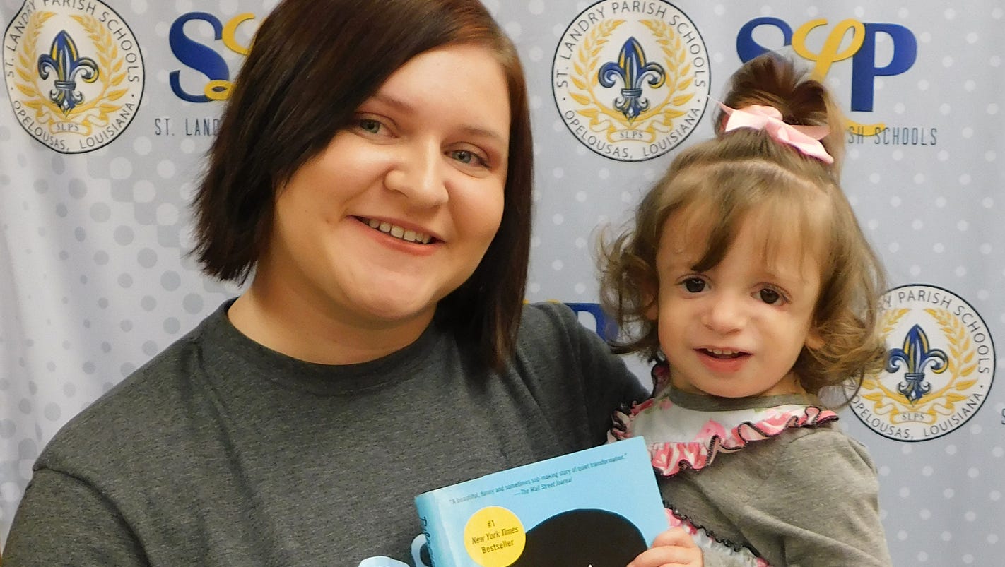 Mom hopes book donation will increase understanding of daughter's condition
