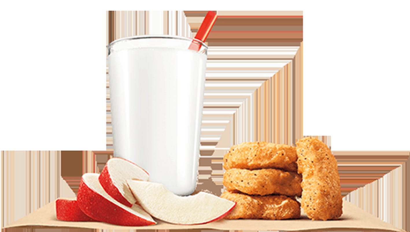 Burger King drops soft drinks from kids' meals