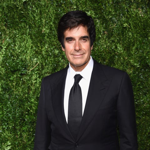 Illusionist David Copperfield at the CFDA/Vogue Fa