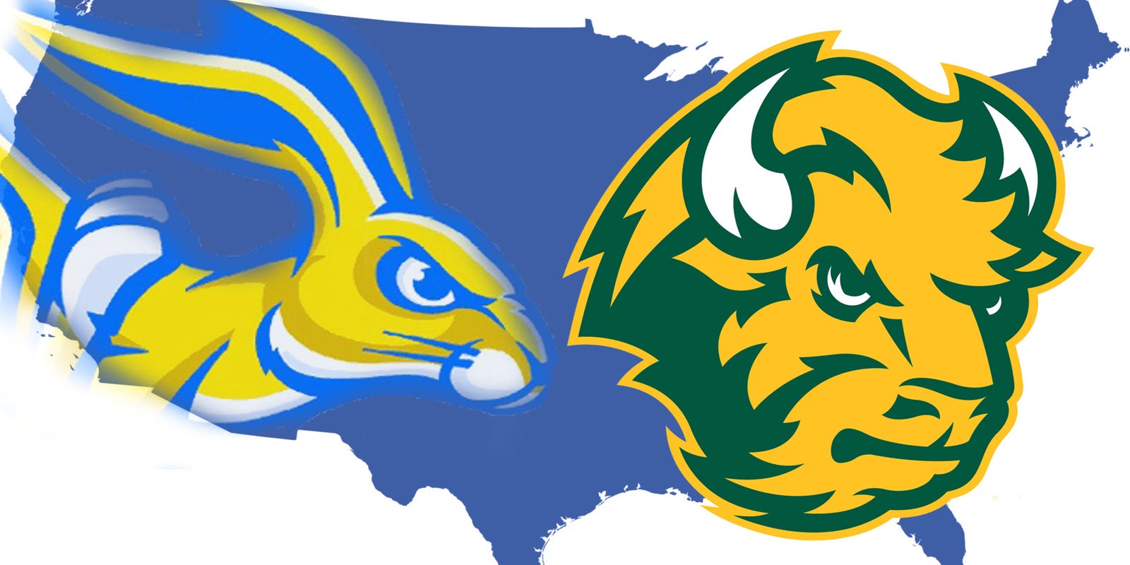 Color The Map Sdsu Ndsu Border Battle