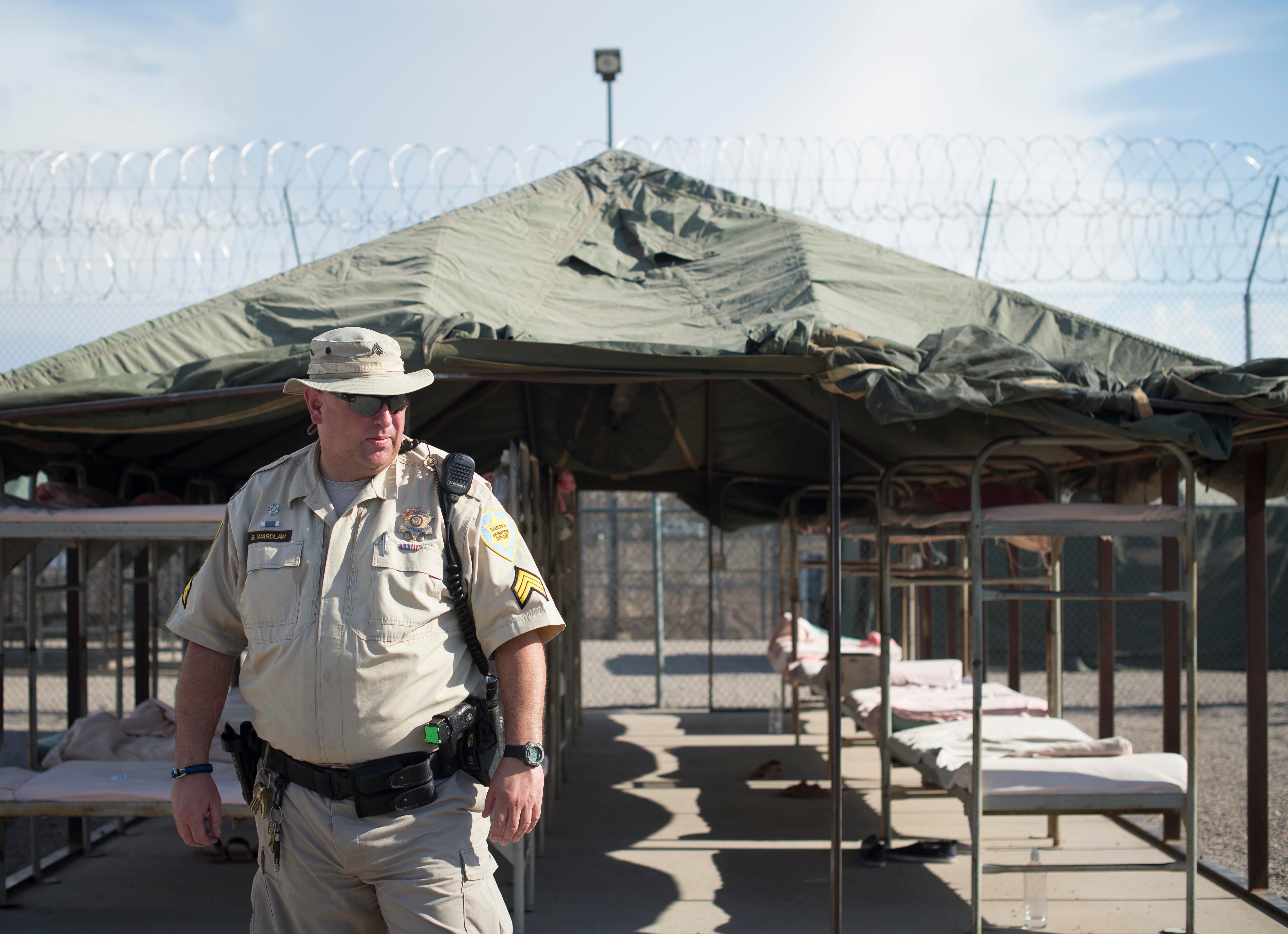 Tent City, infamous home of inmates photo