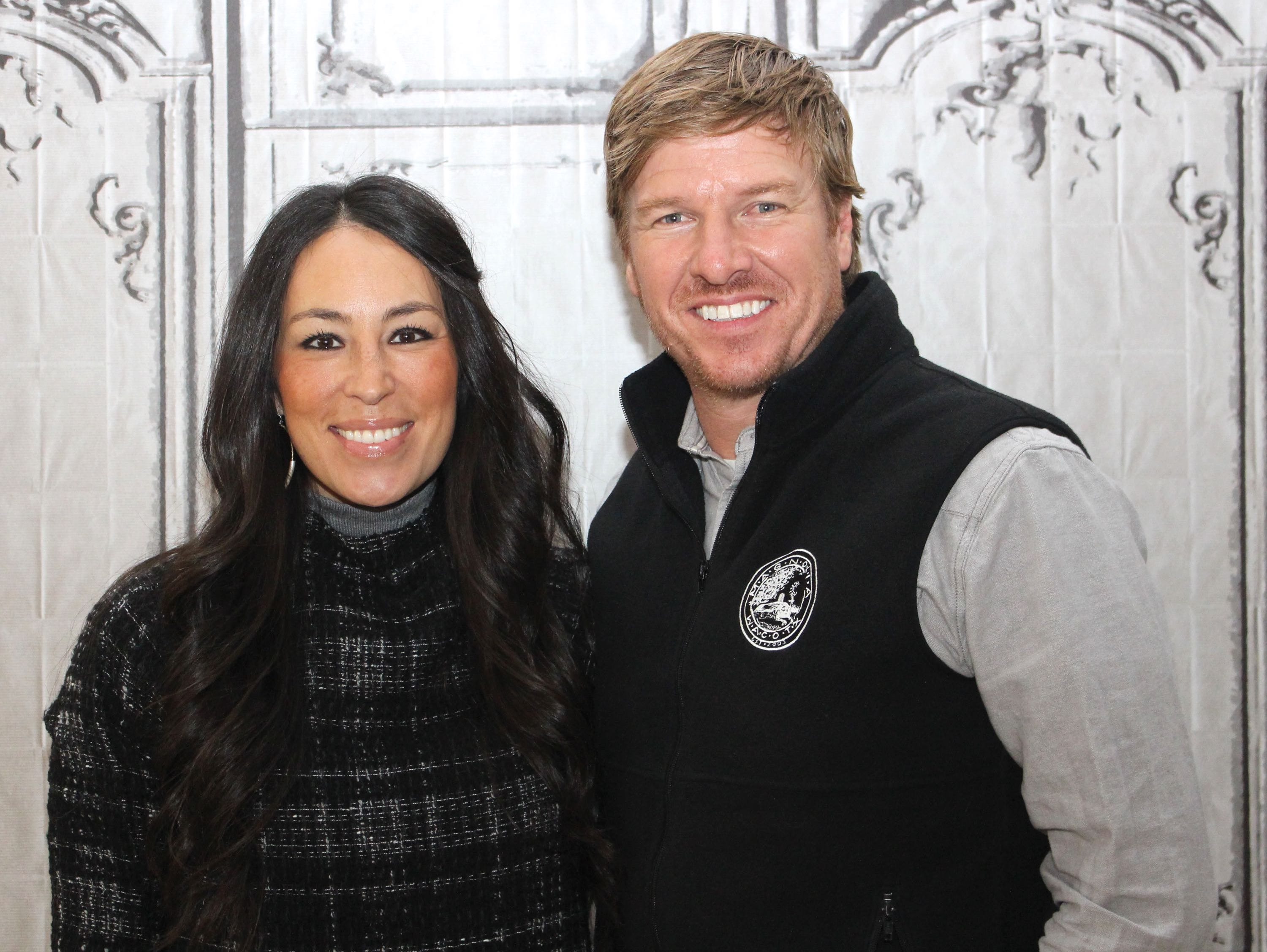 Chip Gaines and Joanna Gaines stars, of 'Fixer Upper.' in New York on December 8, 2015.