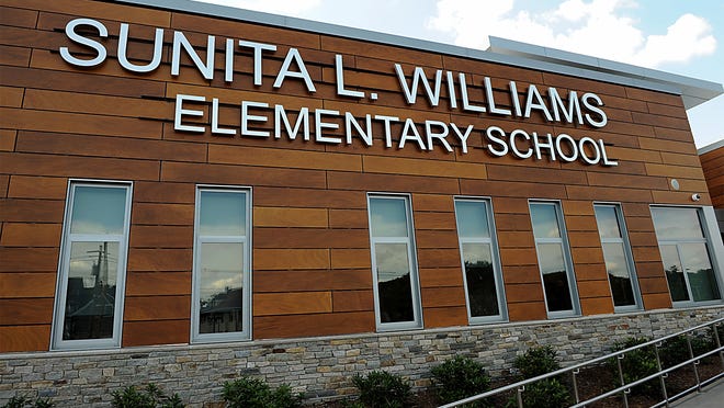 The new Sunita L. Williams Elementary School.