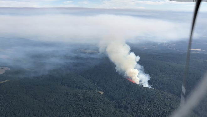 Wildfire At Silver Falls Grows To 12 Acres Visitors Cautioned Wildfire At Silver Falls Grows To 12 Acres Visitors Cautioned