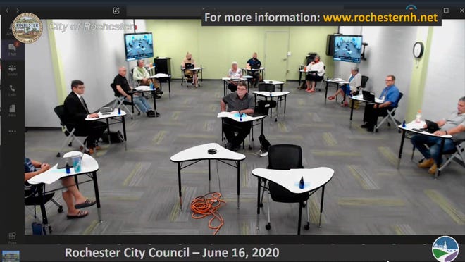 Rochester City Council approved its fiscal year 2021 budget Tuesday. The meeting was held inside a Rochester Community Center conference room instead of City Hall so councilors could better follow COVID-19 social distancing guidelines.