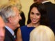 Duchess Meghan of Sussex chats with guests during the
