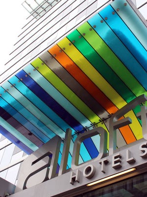 The Aloft Hotel City Center in Chicago is one of many new hotels in the city. High occupancy rates across the city mean there are few bargain room rates to be found.