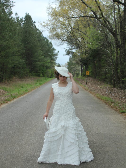 Toilet Paper Wedding Gown