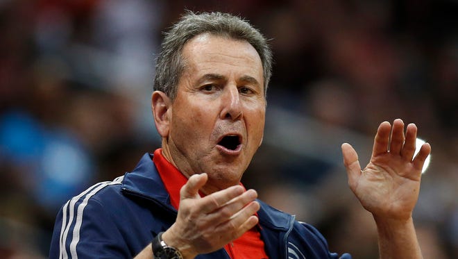 Hawks controlling owner Bruce Levenson, shown April 26, made racist statements about his fan base in August 2012.