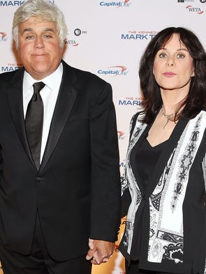 leno jay prize twain mark honored wife washington