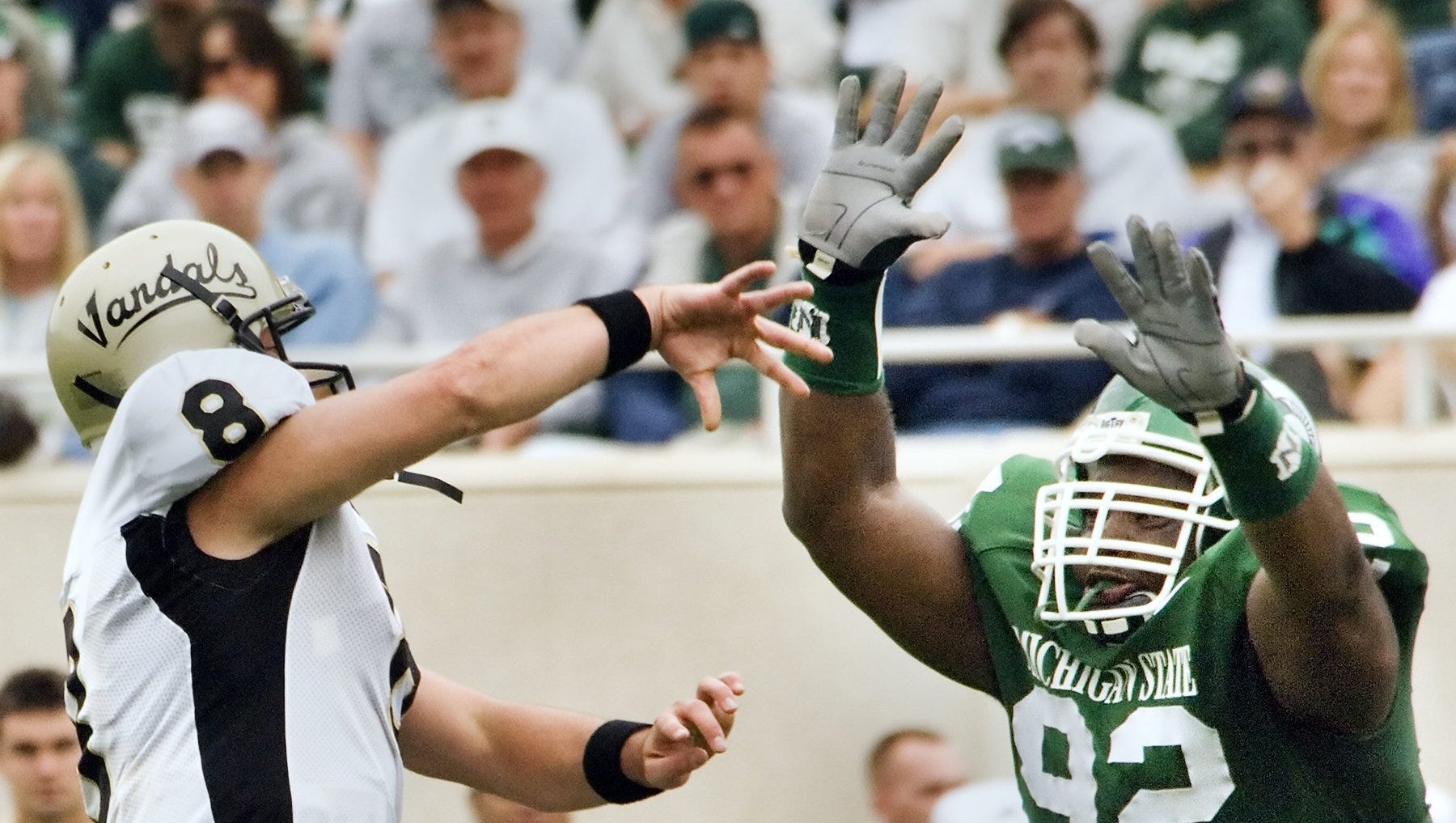 Who wore it best' at Michigan State: No. 92