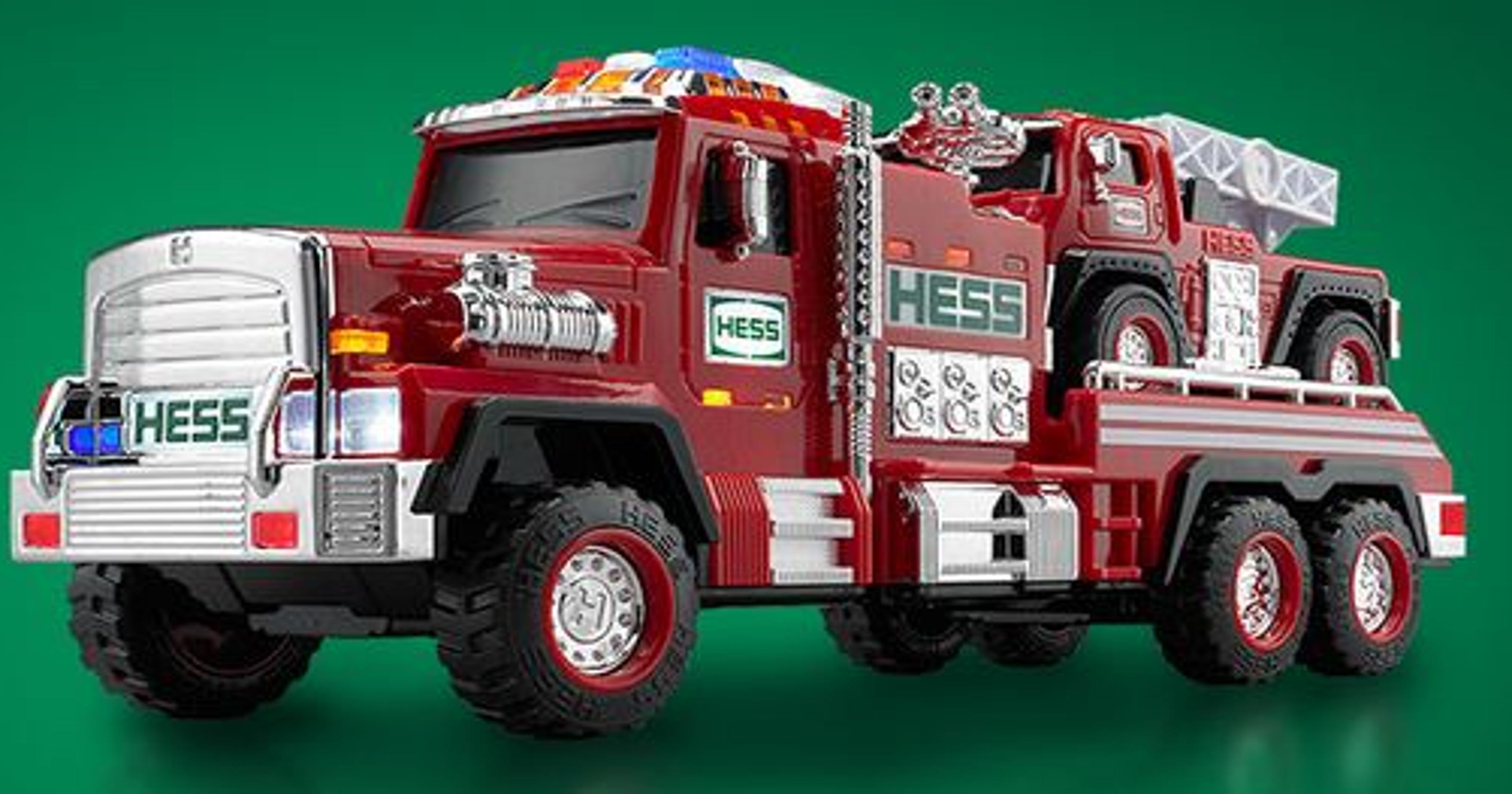 Annual Hess truck returns. See the new design!