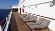 More lounge seats for sunning can be found on Deck