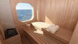 Passengers also will find a sauna in the Silver Muse's