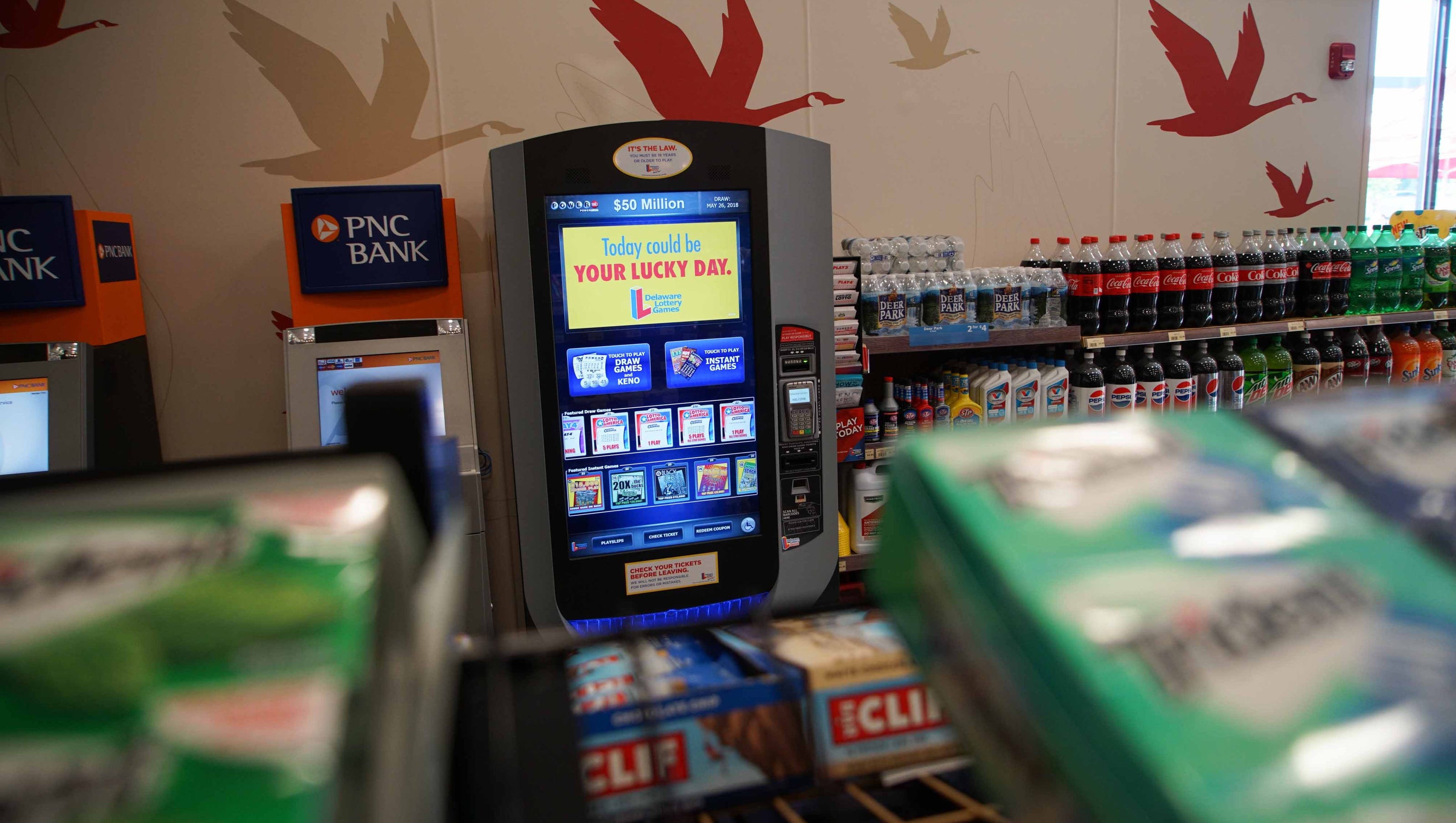 Wawa stores in Delaware add self-service lottery machines