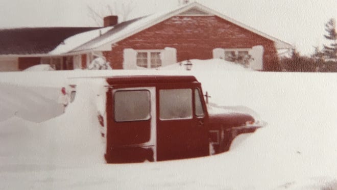 The 1978 blizzard covered much of Ohio. This weekend's storm is unlikely to match it.
