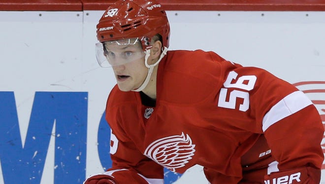 Teemu Pulkkinen, forward.
B-plus: Was doing nicely with six goals among 11 points in 24 games before suffering separated shoulder. Still figuring things out, but has enthusiasm and a booming right-handed shot, so should produce more with more experience.