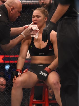 Ronda Rousey suffered her first career defeat at UFC 193.