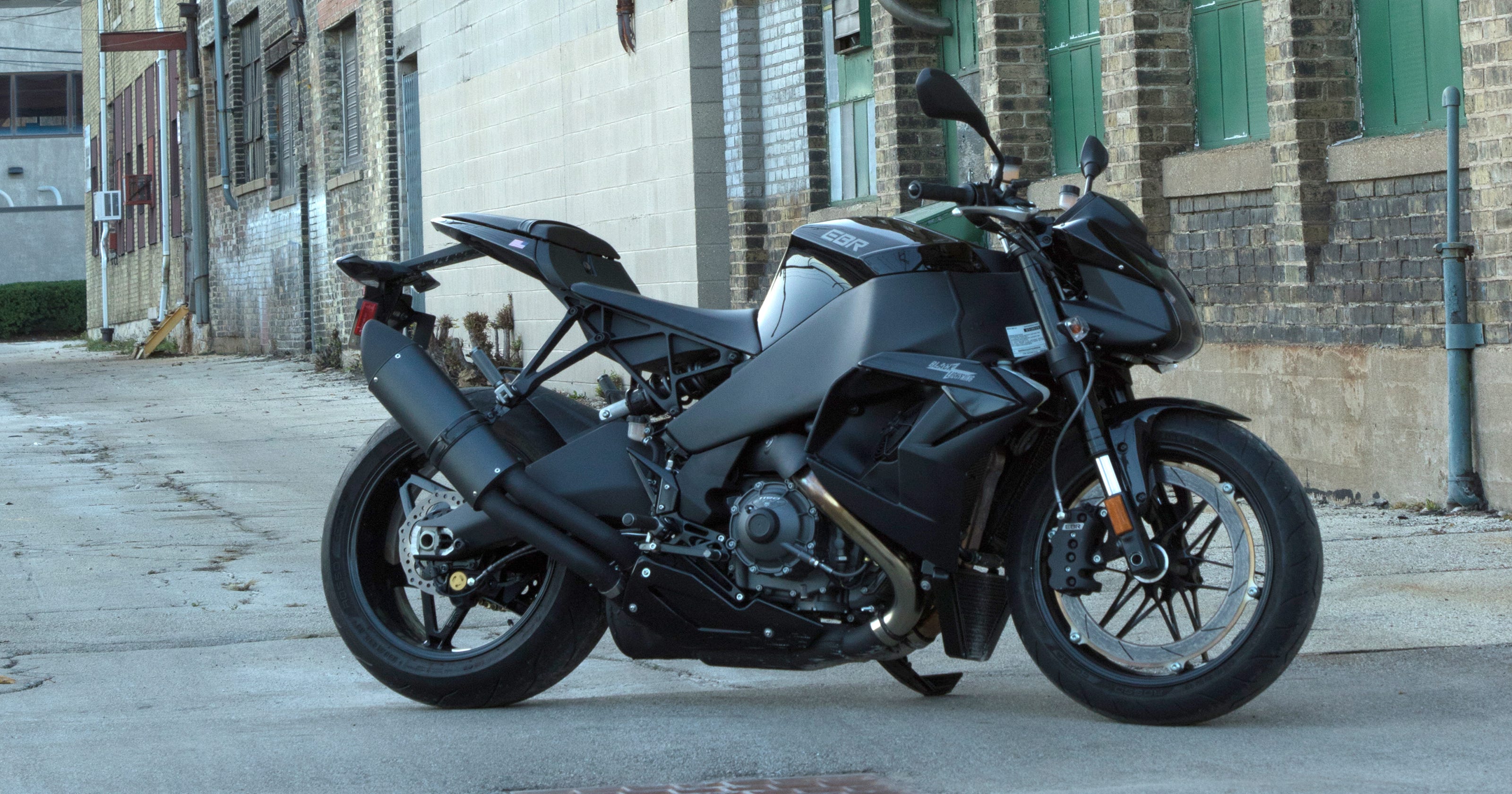 EBR Motorcycles introduces Black Lightning