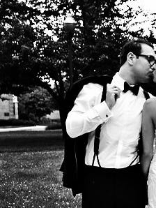 Anthony D'Ambrosio, 29, of Wall with former wife on their 2012 wedding day.