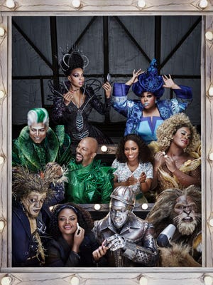 The cast of NBC's upcoming 'The Wiz Live!' poses.