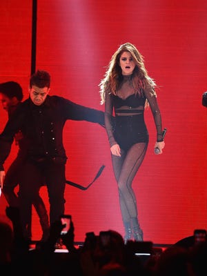 Selena Gomez performs at New York's Barclays Center on June 1.