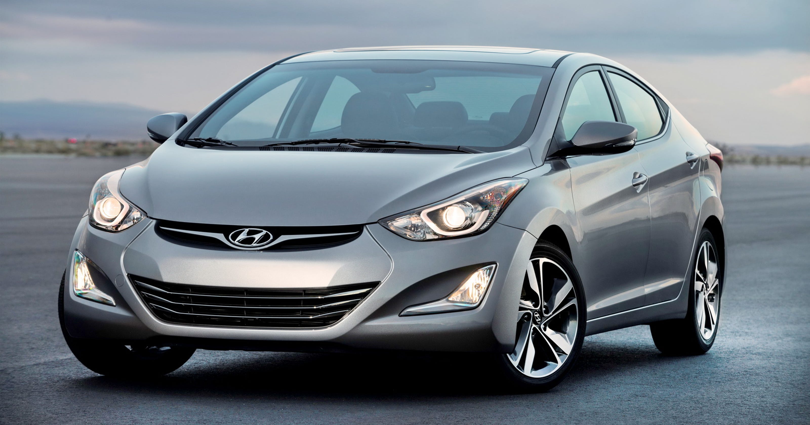 Stylishly efficient 2014 Hyundai Elantra sedan