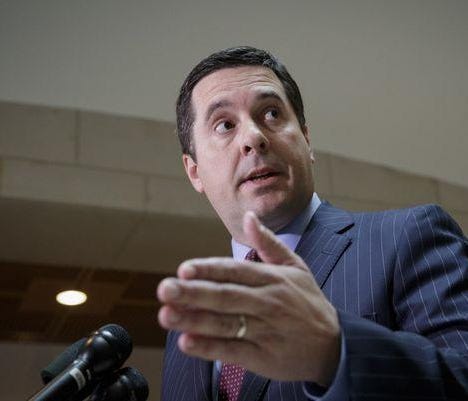 House Intelligence Committee chair Rep. Devin Nunes (R-Tulare).
