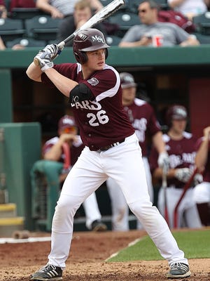 MSU's Tate Matheny is seen here on March 15th in the game against Western Illinois at Hammons Field.