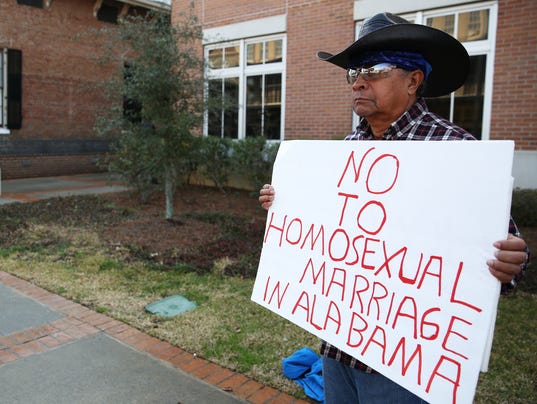 Judges Across Alabama Stop Marriage Licenses For Gays
