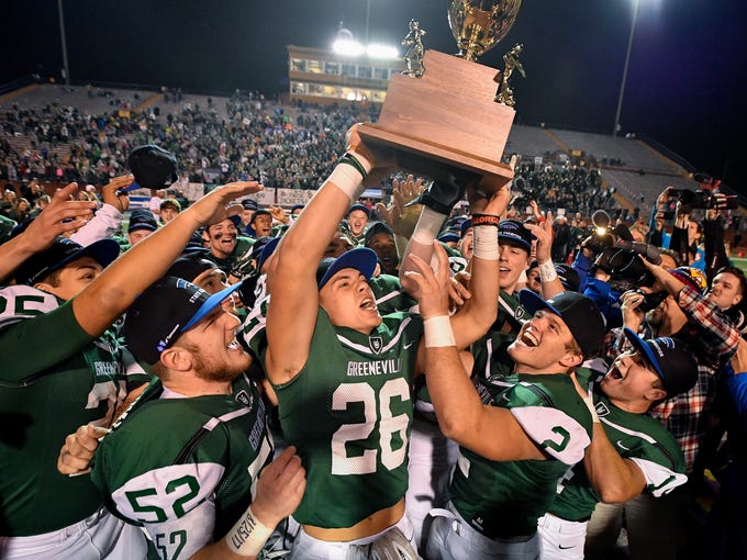 Image result for greeneville football state champs trophy