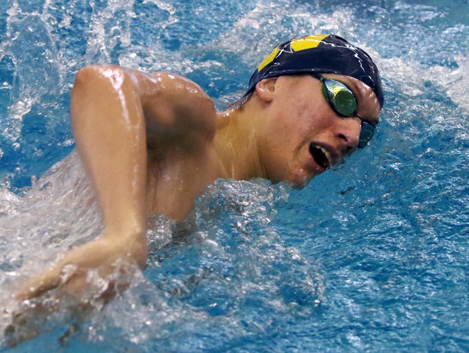 Whitnall's Isaiah Haun finished 10th in the 200-yard