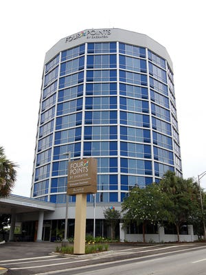 The Four Points Sheraton in downtown Tallahassee