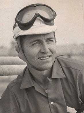 Tim Flock, shown here in 1960, won two championships