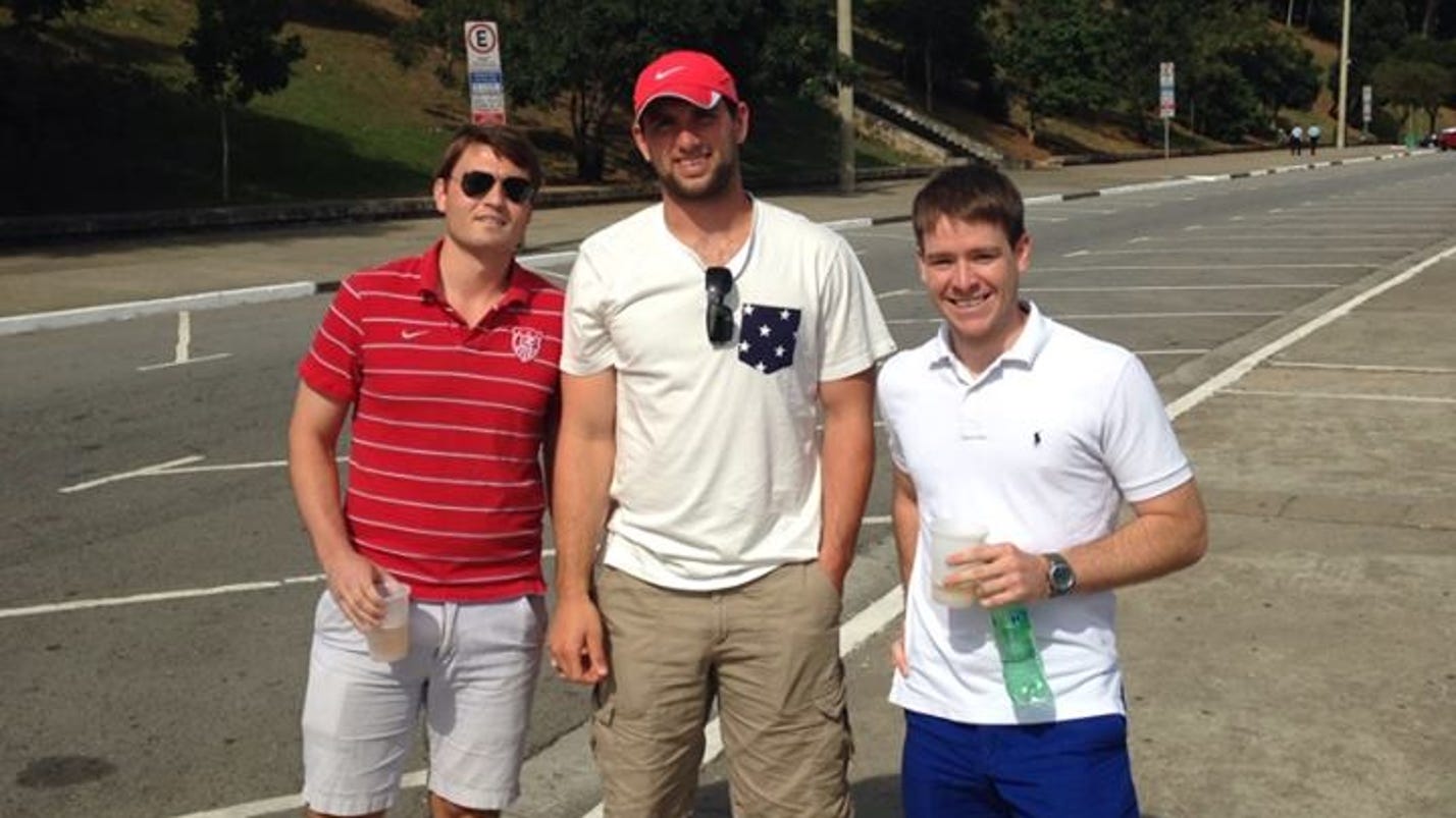 Colts QB Andrew Luck spotted at the World Cup in Brazil