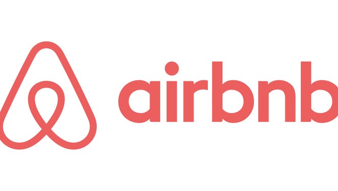The logo of Airbnb is shown.