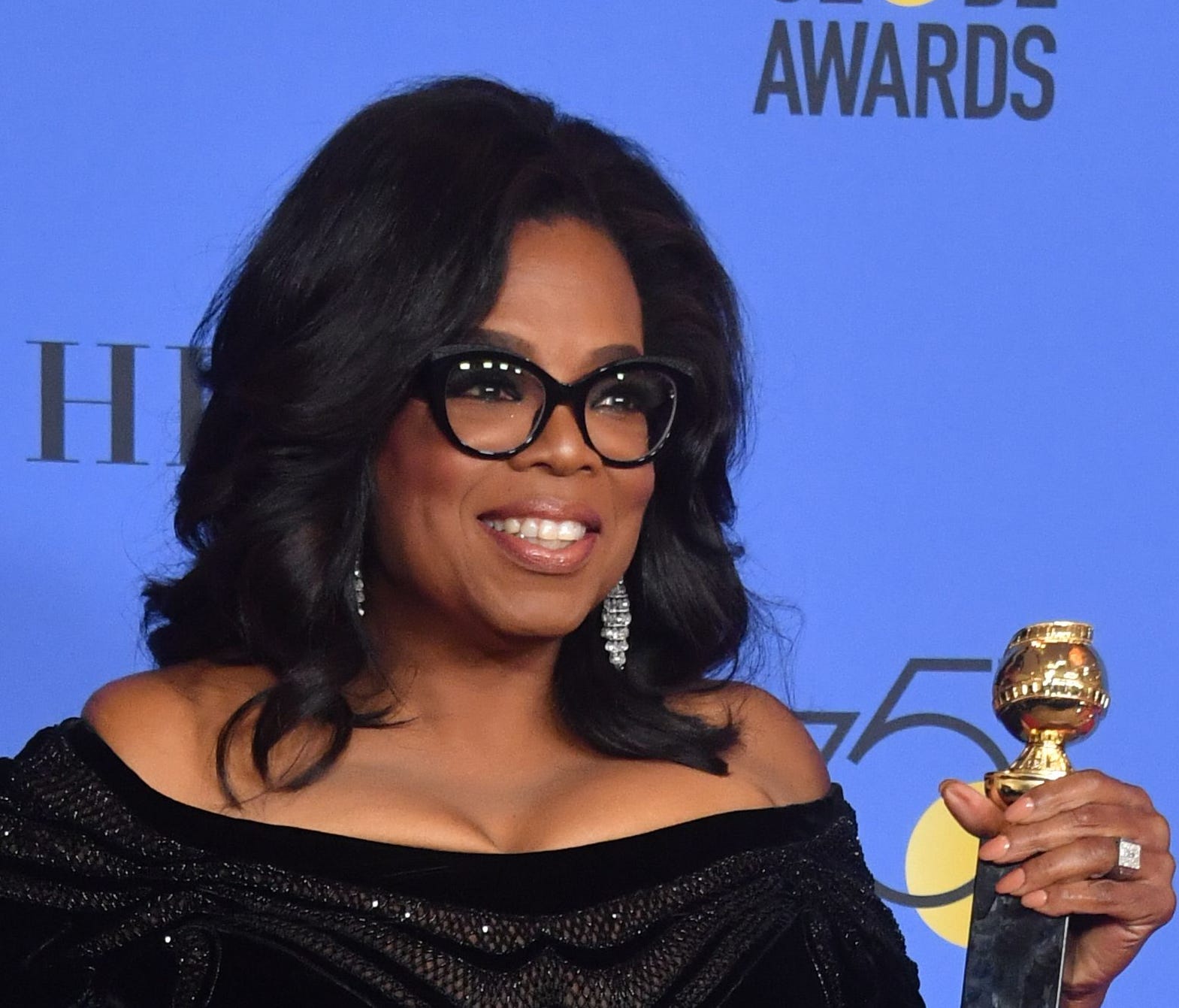 Actress and TV talk show host Oprah Winfrey accepted the Cecil B. DeMille Award during the 75th Golden Globe Awards in Beverly Hills, Calif., on Jan. 7, 2018.